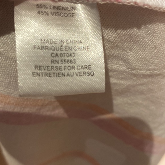 Kenar striped linen/viscose blouse - Picture 4 of 4